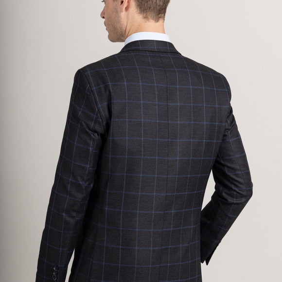 3 Piece Plaid Check Suit 36R x 30W - Picture 4 of 5